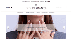 Desktop Screenshot of gigiferrantijewelry.com
